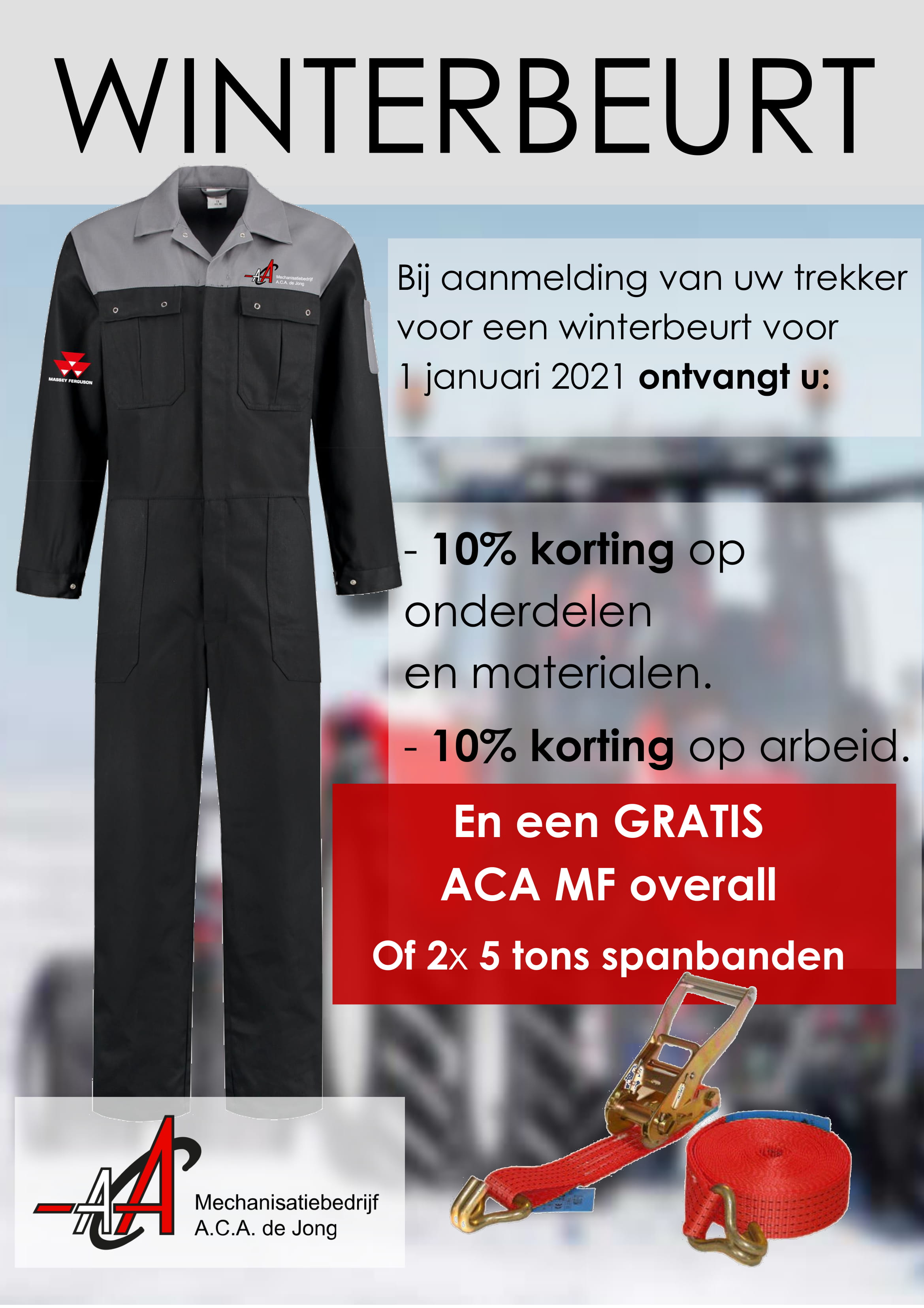 ACA winterbeurt actie