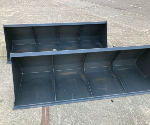 Nieuwe grondbak 