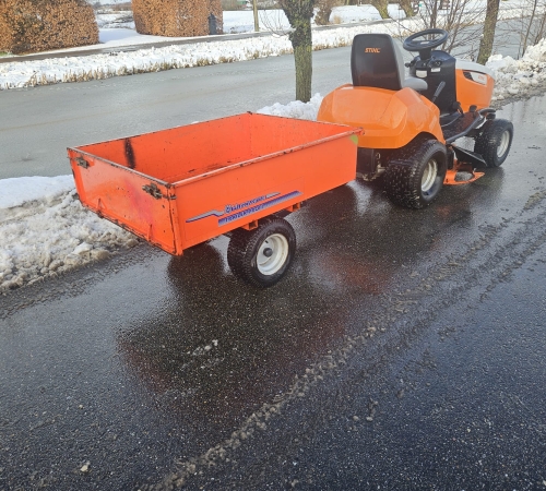 Husqvarna aanhanger voor zitmaaier